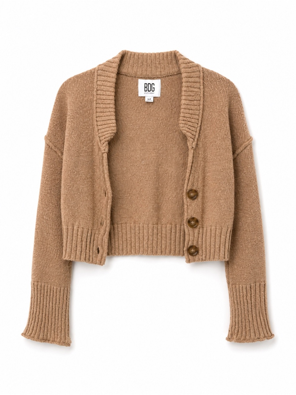 BDG Urban Outfitters Cropped Cardigan | Size S | Flared Bell Sleeves